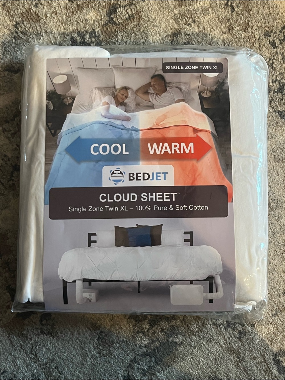 Bedjet Cloud Sheet Single Zone Twin XL Cool and Warm